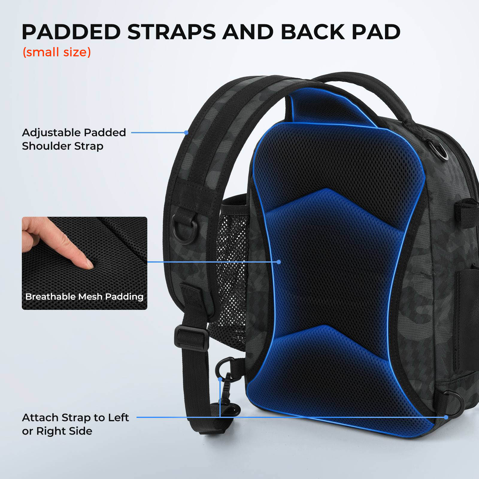 KastKing BaitSpace Fishing Sling Bag