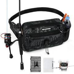 KastKing BaitSpace Waist Bag with 1 Tackle Box