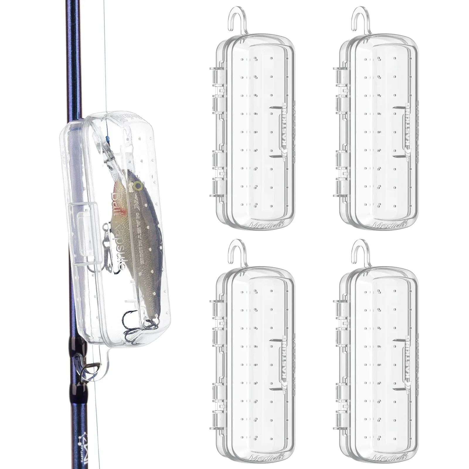 KastKing Free Bait Kapsule Fishing Lure Cover 4pcs Kit