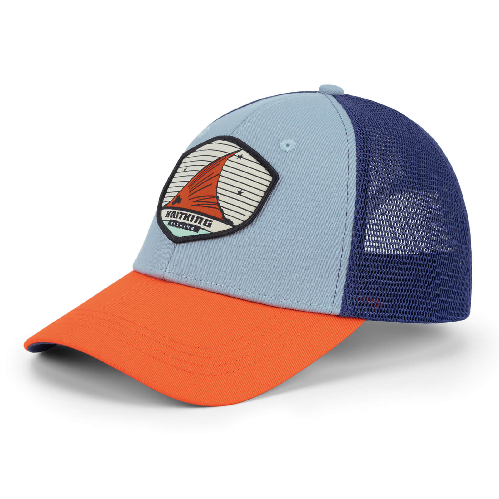 SCALES Gear Fishing Cap Hat Blue Snapback Adjustable