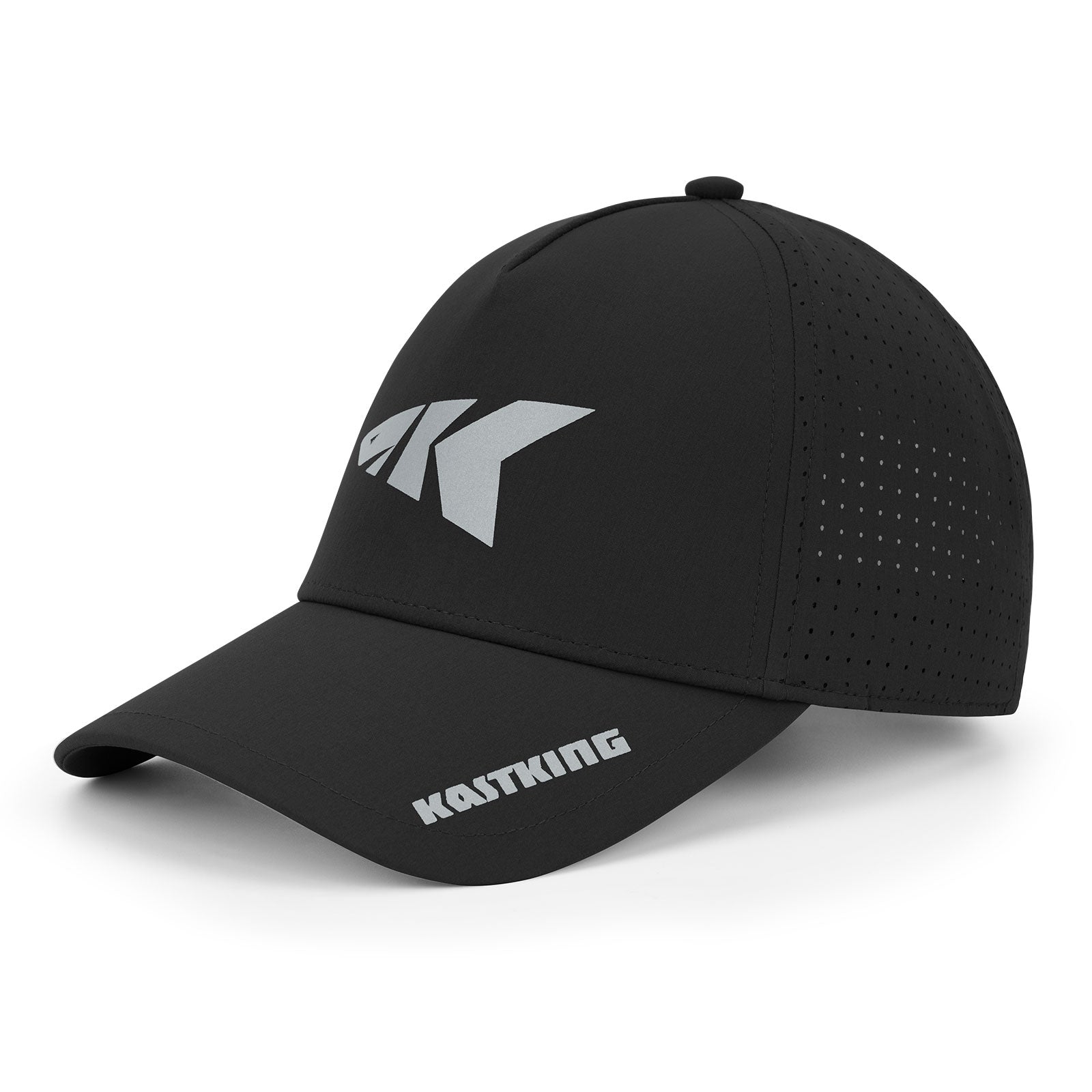 KastKing Official Caps - Adjustable / Black/Silver-A