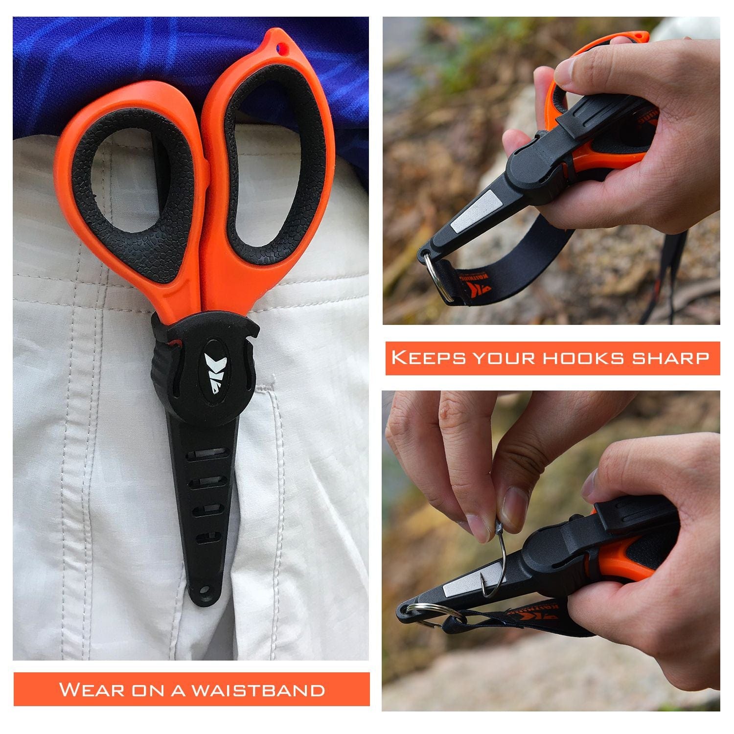 best scissors for braided fishing line KastKing Fishing Line Scissors