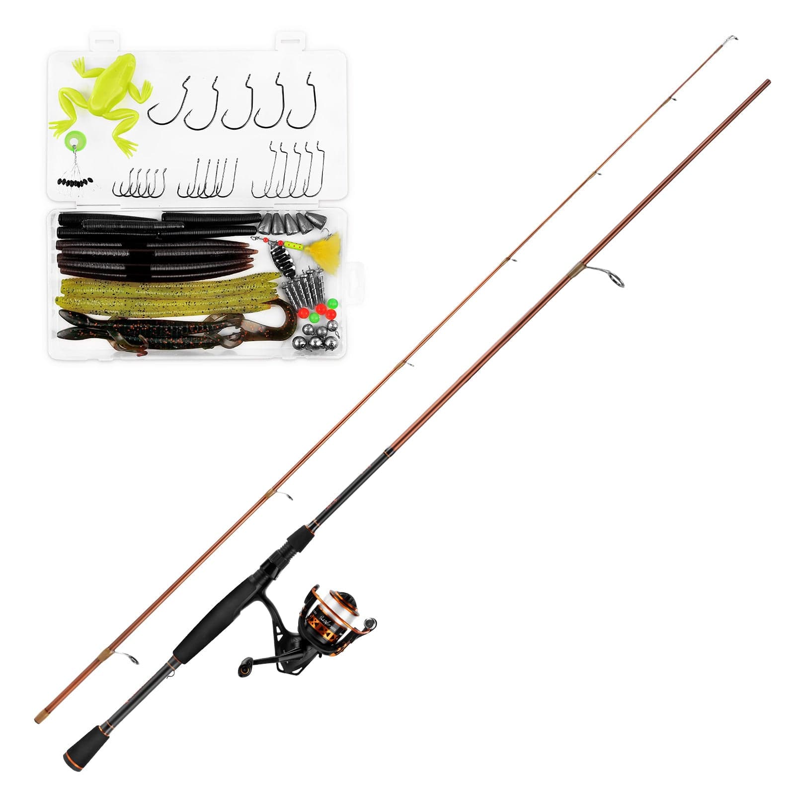 chapmans fishing reels KastKing Brent Chapman Spinning Fishing Rod and Reel Combo with Tackle