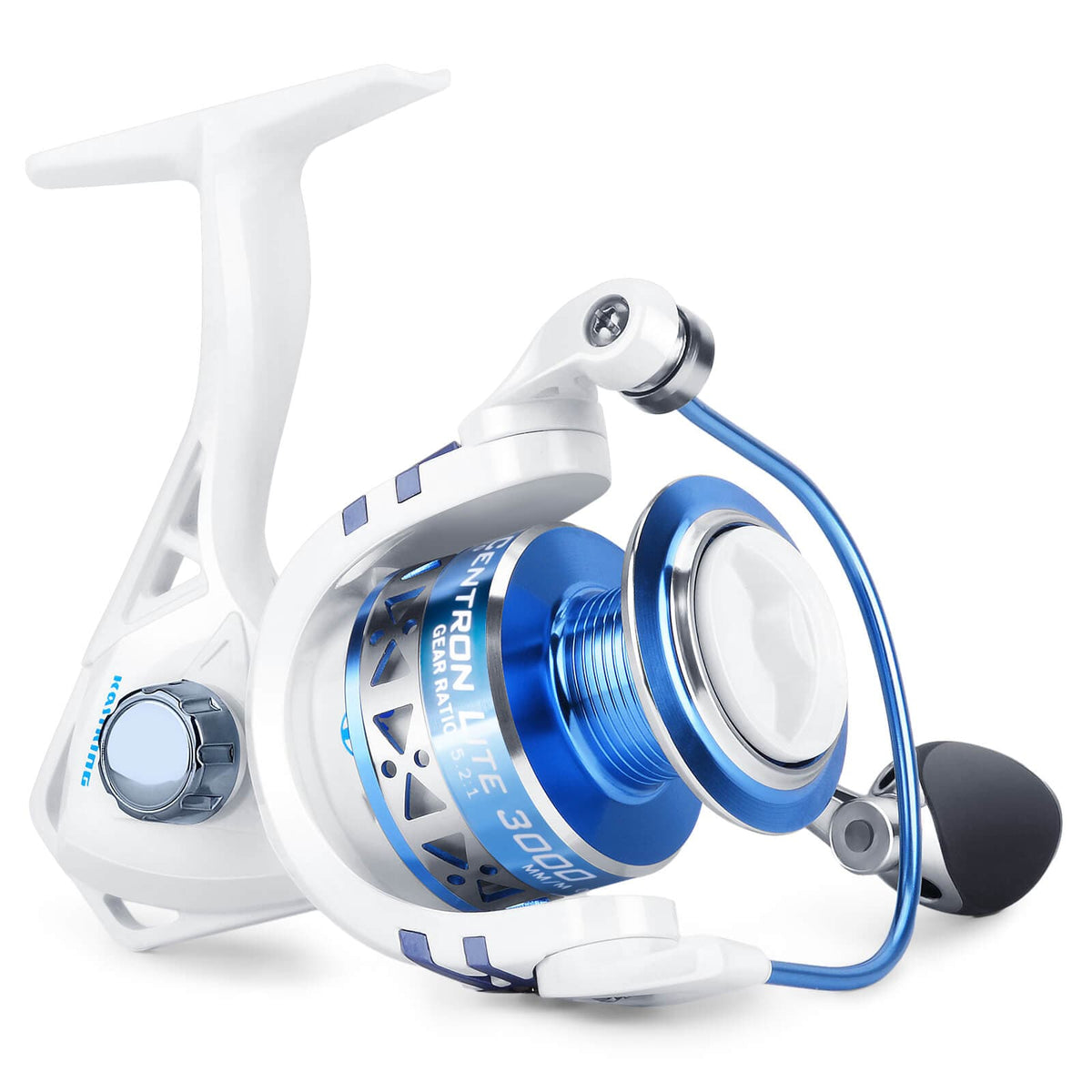  Zephyr Spinning Reel,Size 500 Ice Fishing Reel, Light Weight  Ultra Smooth Powerful Spinning Fishing Reels