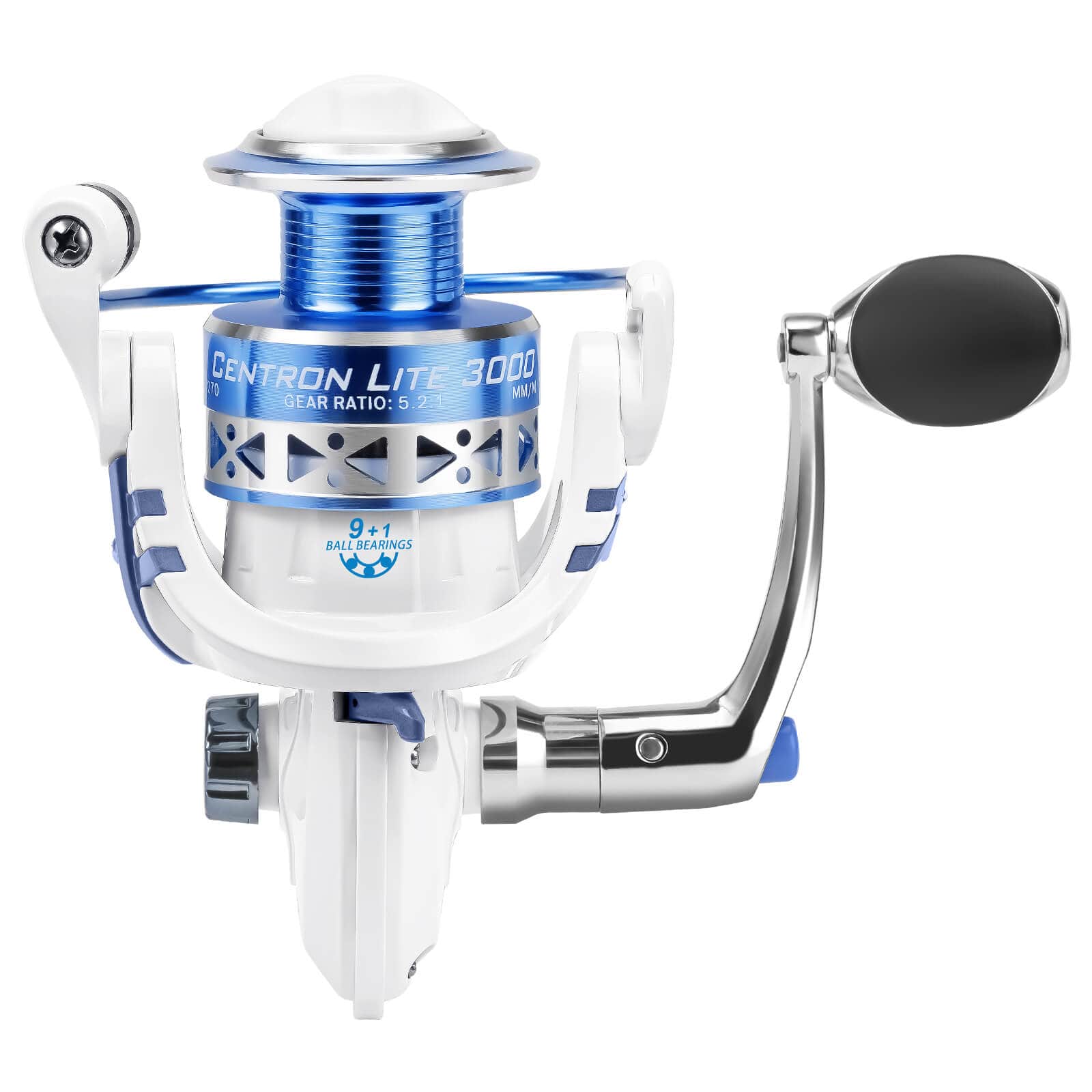 centurion kasting 4000 fishing reel spools KastKing Centron & Centron Lite Spinning Reels for Ice Fishing Black / 5000 / 5.2:1