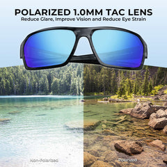KastKing 3-Pack Polarized Fishing Sunglasses