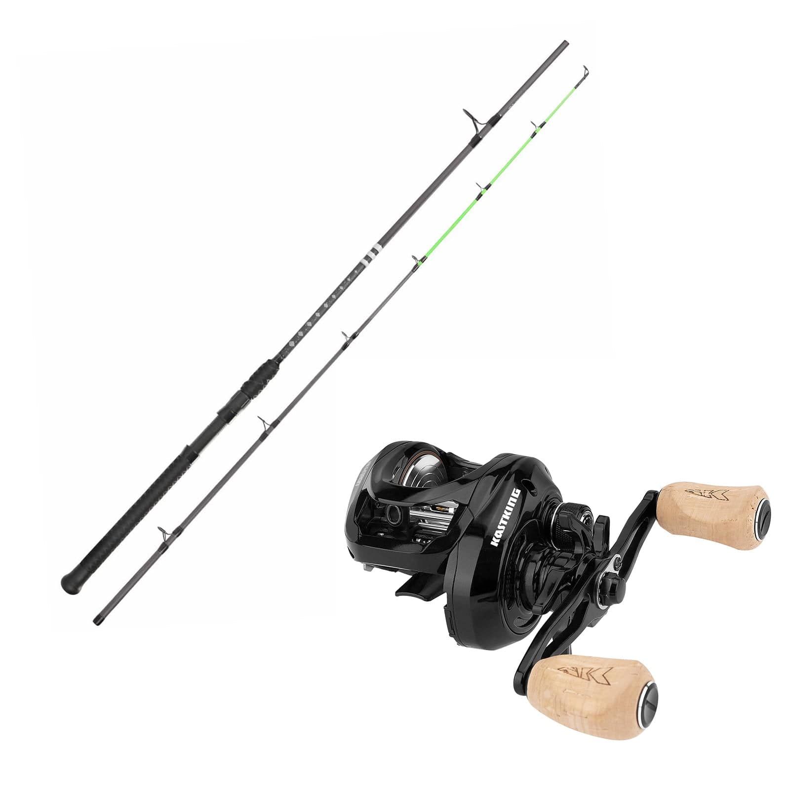 KastKing Kong and Megatron 200 Baitcaster Rod and Reel Combo KastKing Kong and Megatron 200 Baitcaster Rod and Reel Combo