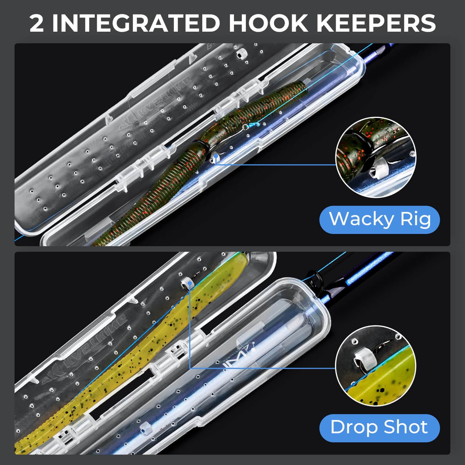 drop shot lure tackle box Plano 791502 Big Game Extremely familiar yet totally redesigned KastKing Bait Kapsule Fishing Lure