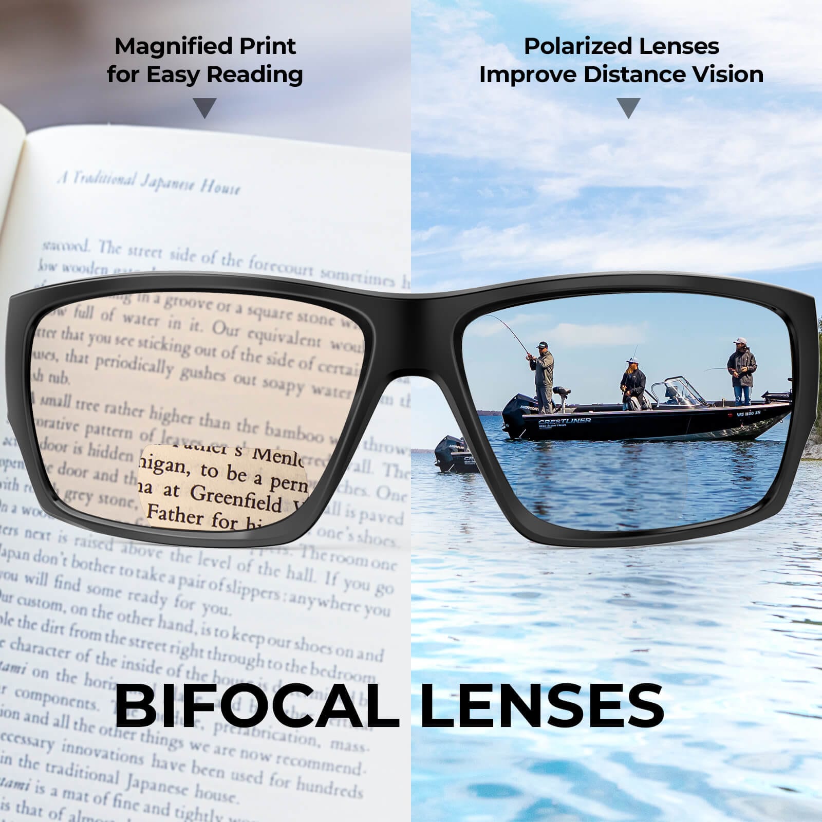 KastKing Estero Bifocal Polarized Sunglasses