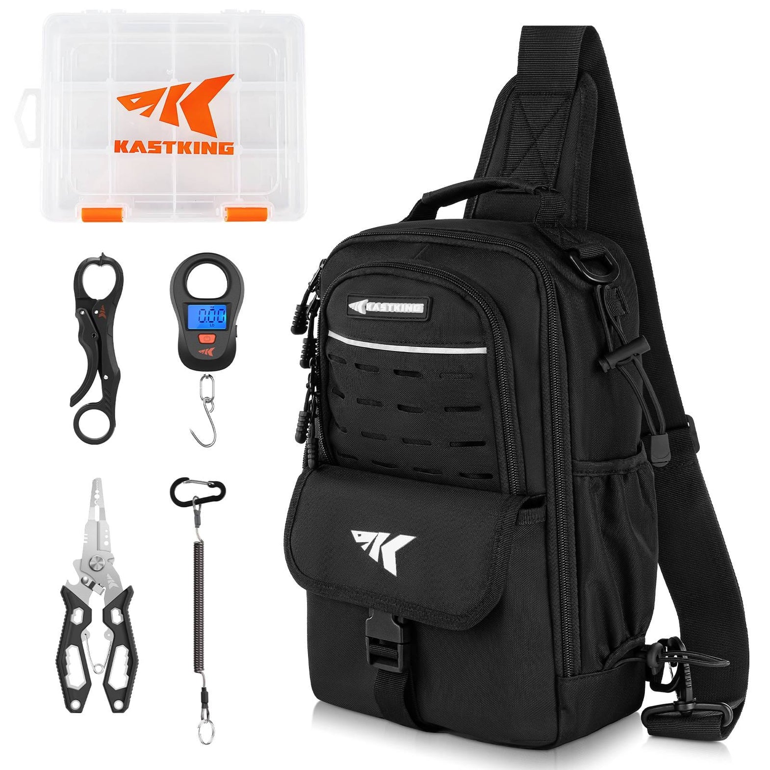 47 inch waist khacki tackle bag Tactical Fanny Pack,Small Fishing Water-Resistant Military Bags Portable Fishing Storage Waist Packs for Outdoor Fly Fishing Hiking Climbing with 2 PCS Mini Carabiners (Black) : Sports & Outdoors very durable KastKing Bait Boss Fishing Tackle