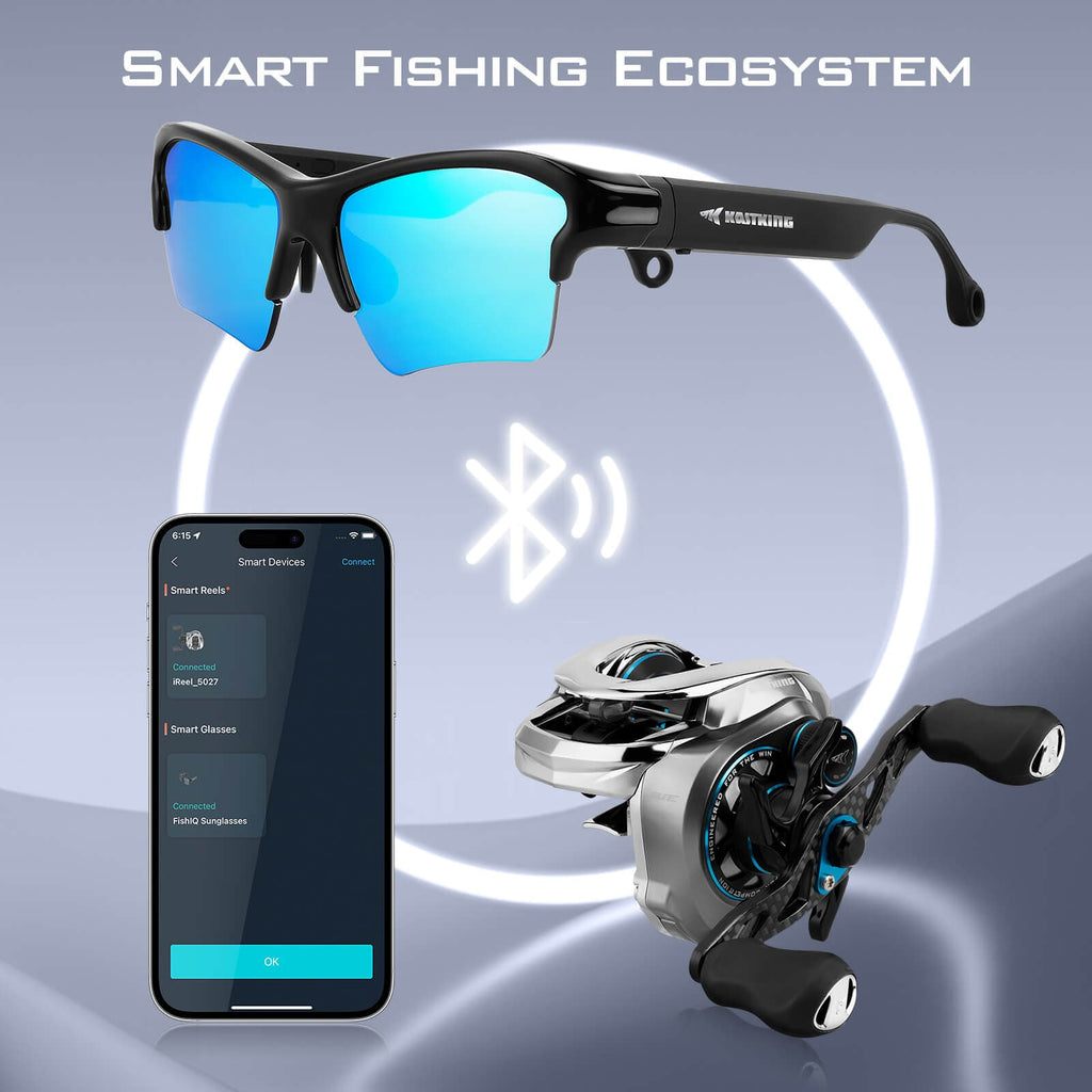 KastKing FishIQ Smart Fishing Sunglasses