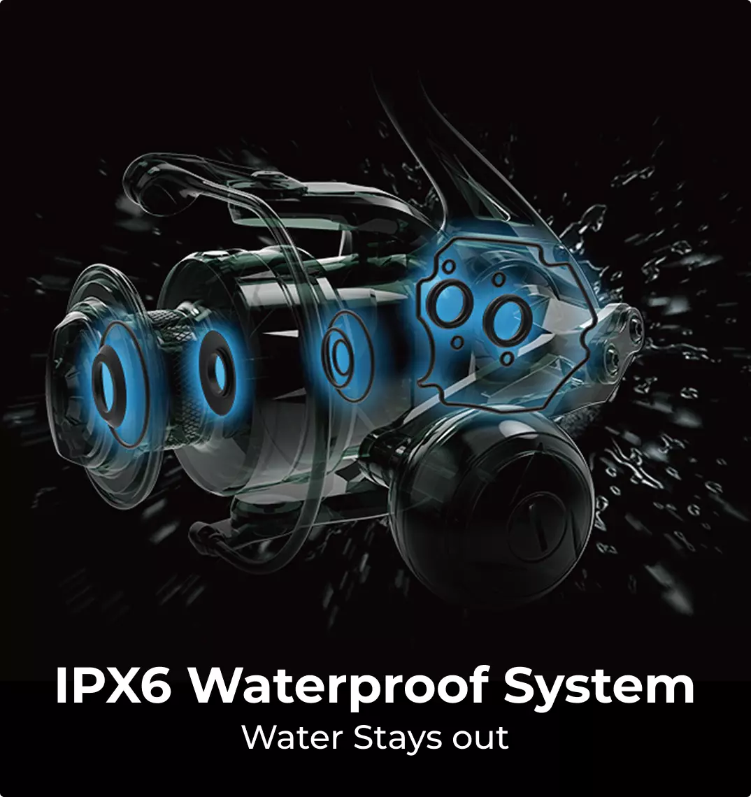 IPX6 Waterproof System