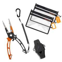 Free Gift - KastKing Ti-Forge Titanium Dual-Tip Jaw Pliers & BaitShield Tackle Storage Bag