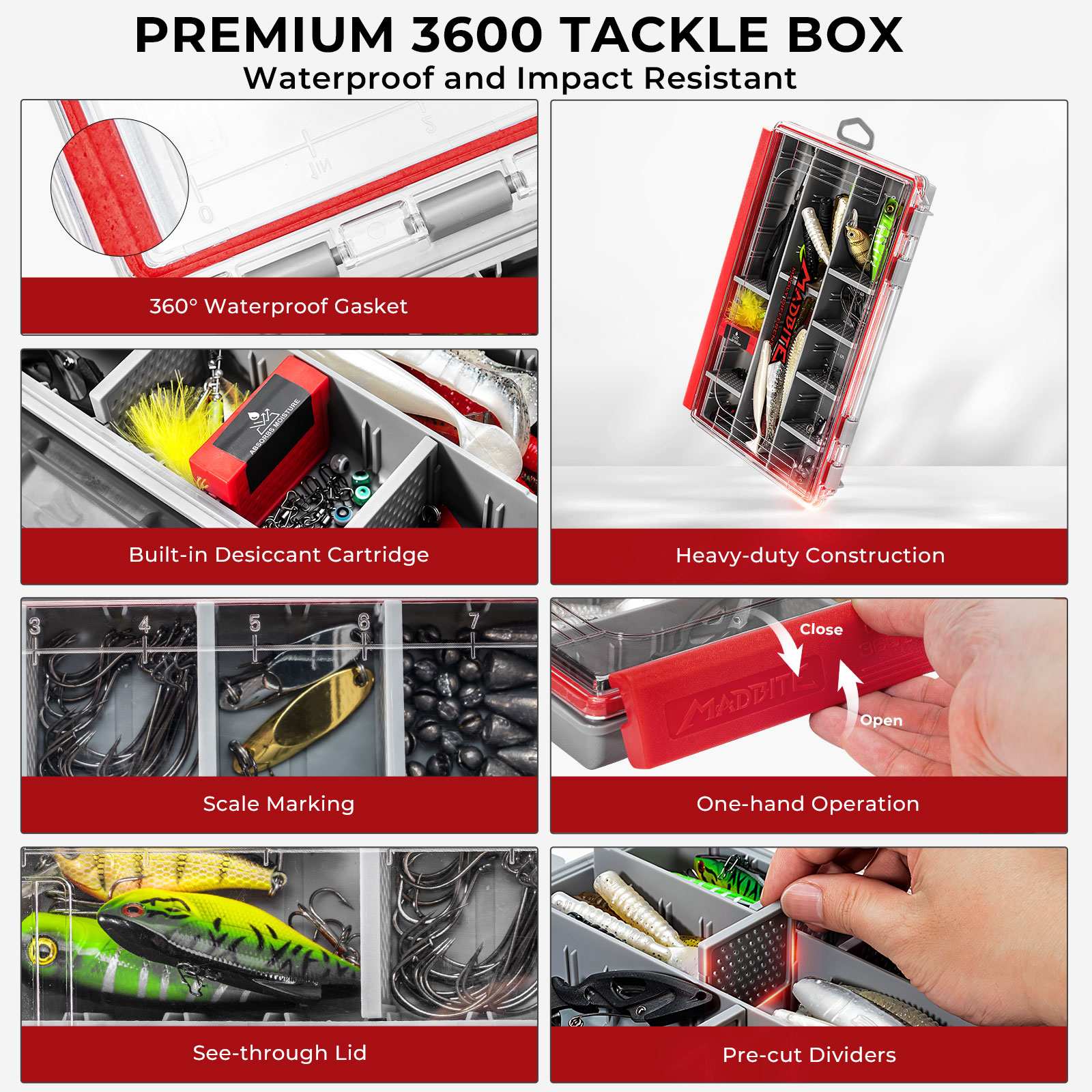 computer fishing lure MadBite Freshwater Fishing Lure Kit – KastKing