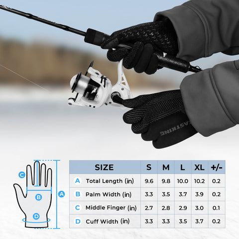 KastKing Grip Logic Full Finger Compression Glove Liners,Micro-Seam ...
