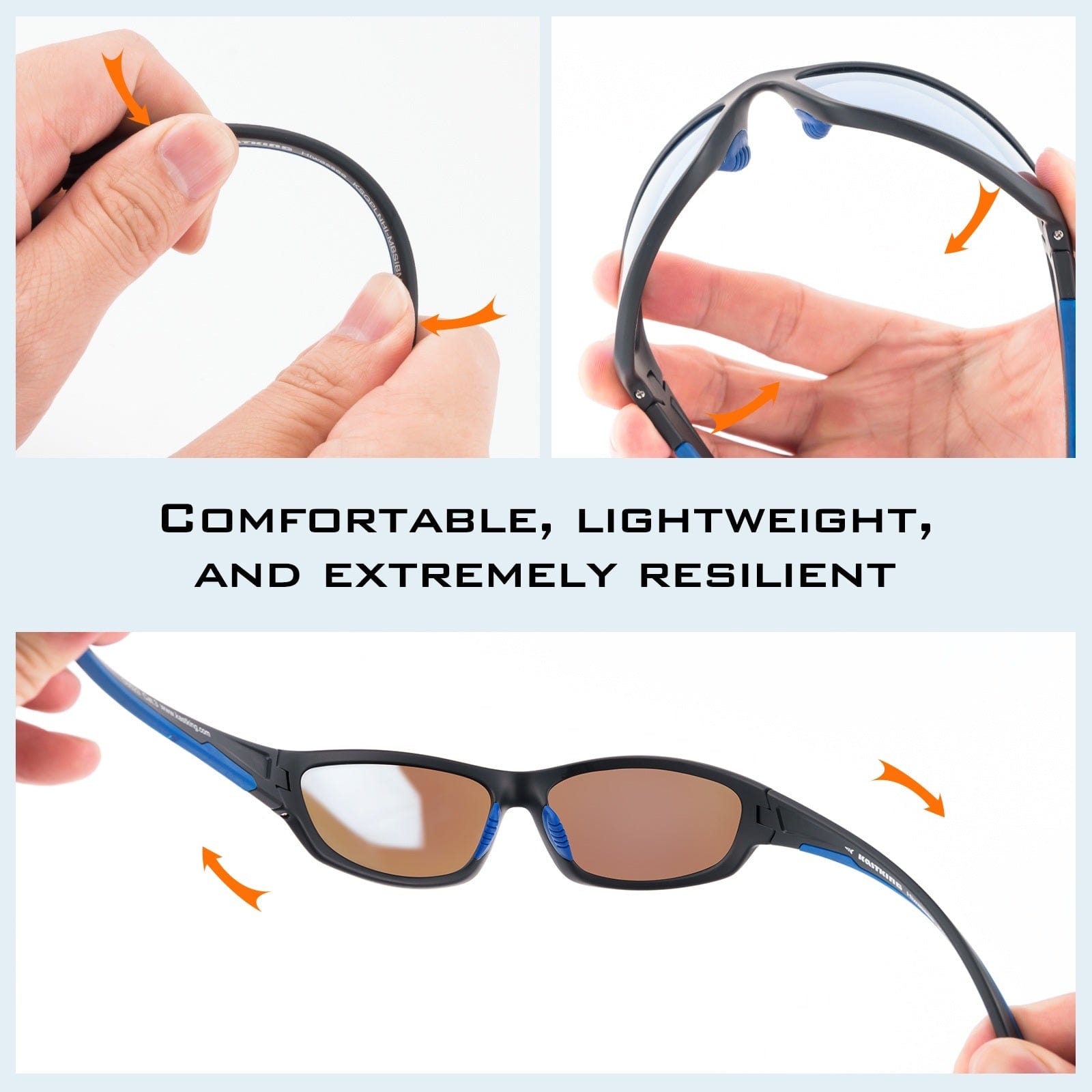 KastKing Hiwassee Polarized Sport Sunglasses for Men and Women