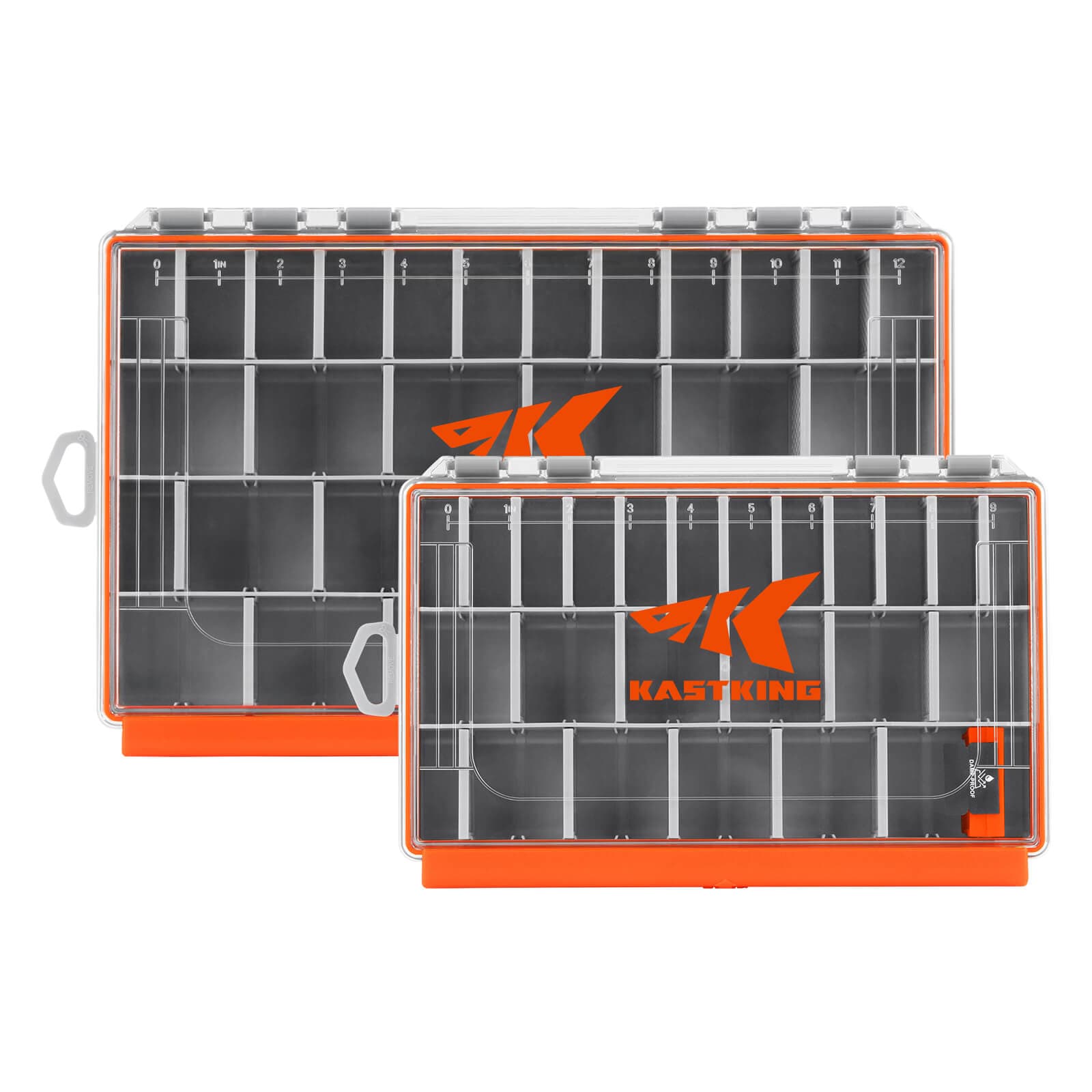 KastKing Tackle Box 2 / 4 Packs Tackle Trays Plastic Storage Box