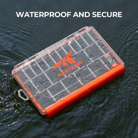 KastKing HyperSeal Waterproof Tackle Box - 3600 Or 3700 Size, Removable Dividers, One-Hand Open KastKing Waterproof Tackle Box KastKing HyperSeal Waterproof Tackle Box - 3600 Or 3700 Size, Removable Dividers, One-Hand Open KastKing Waterproof Tackle Box