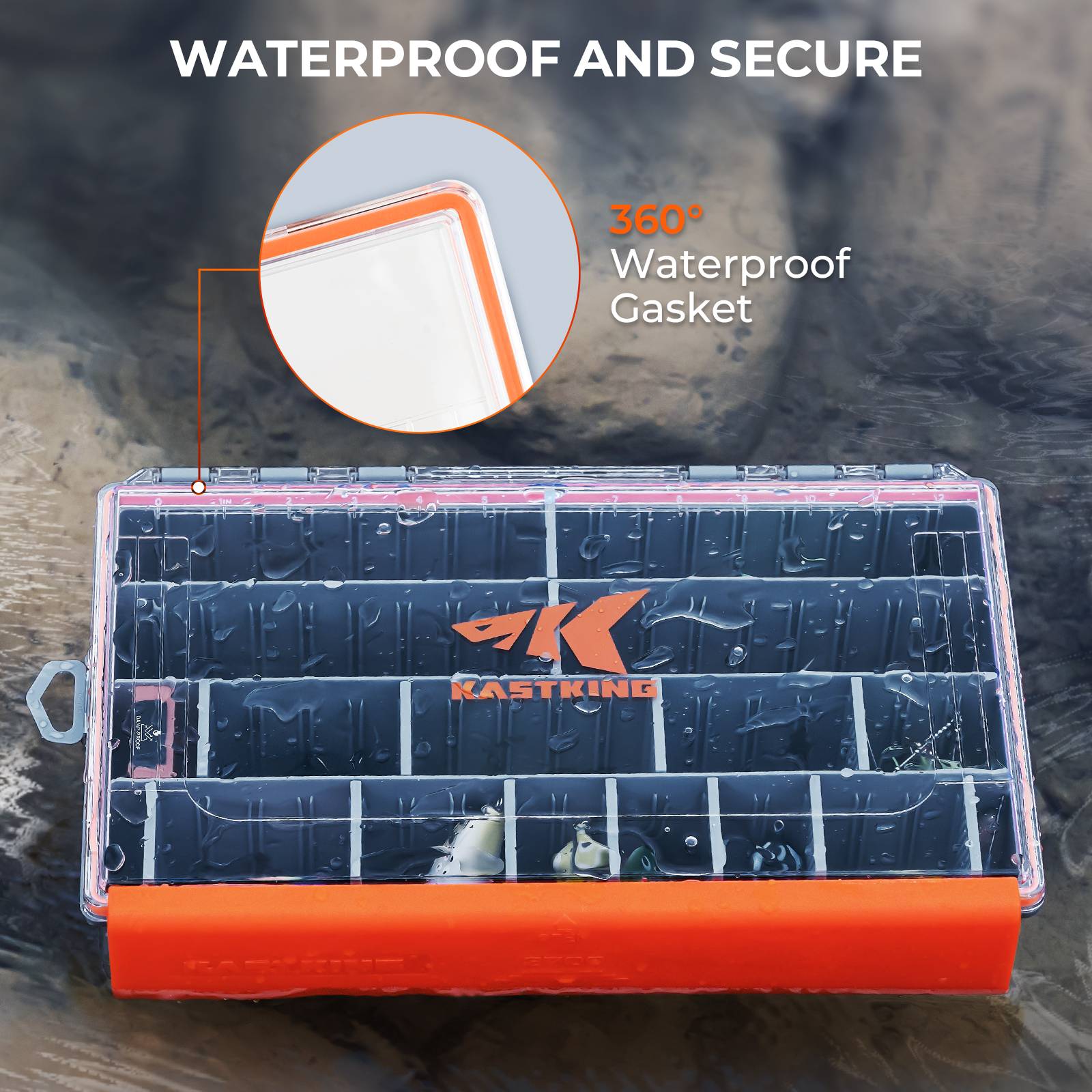 HyperSeal Deep Waterproof Tackle Box