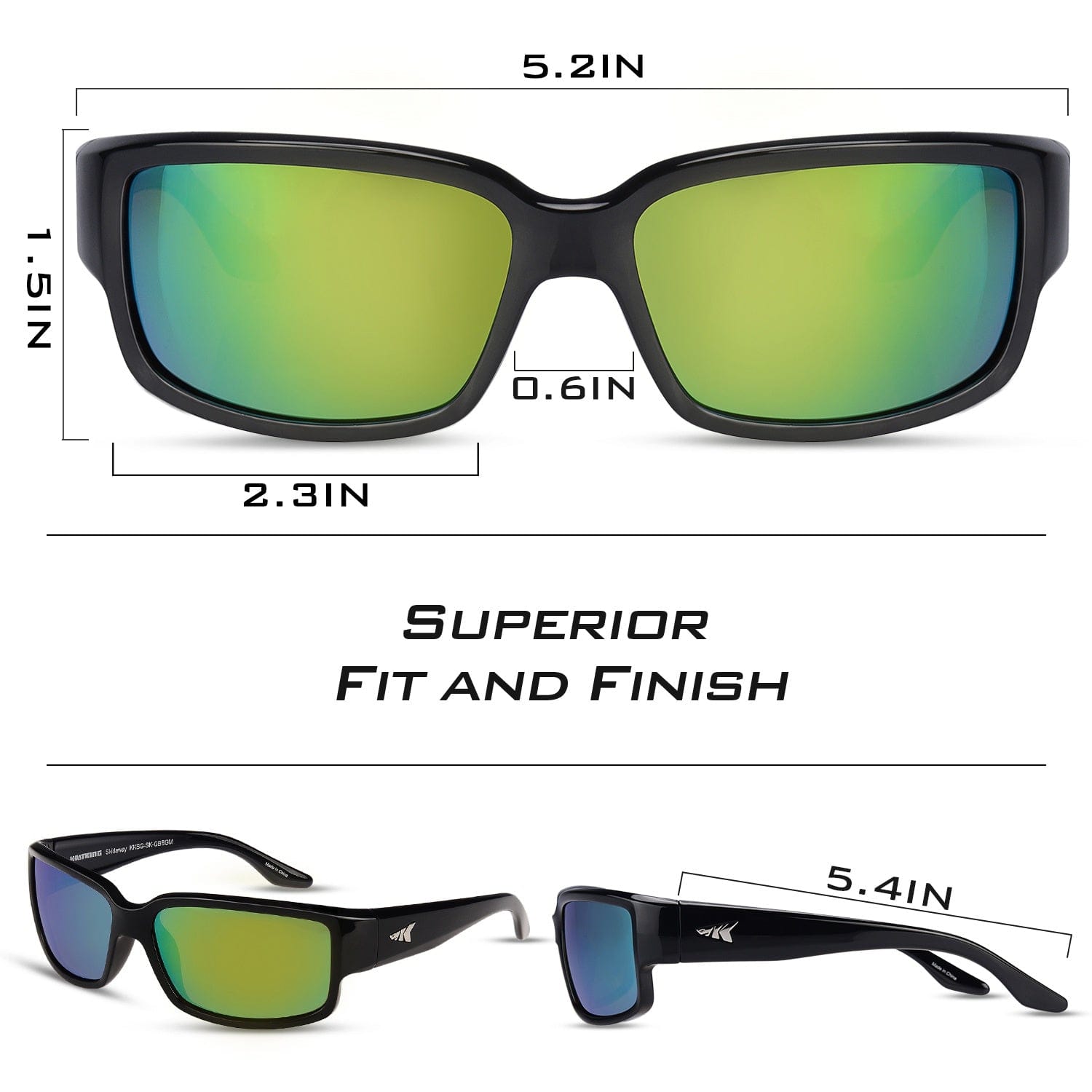 KastKing 3-Pack Polarized Fishing Sunglasses