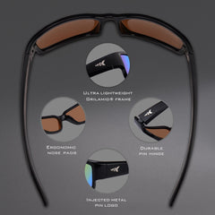 KastKing 3-Pack Polarized Fishing Sunglasses
