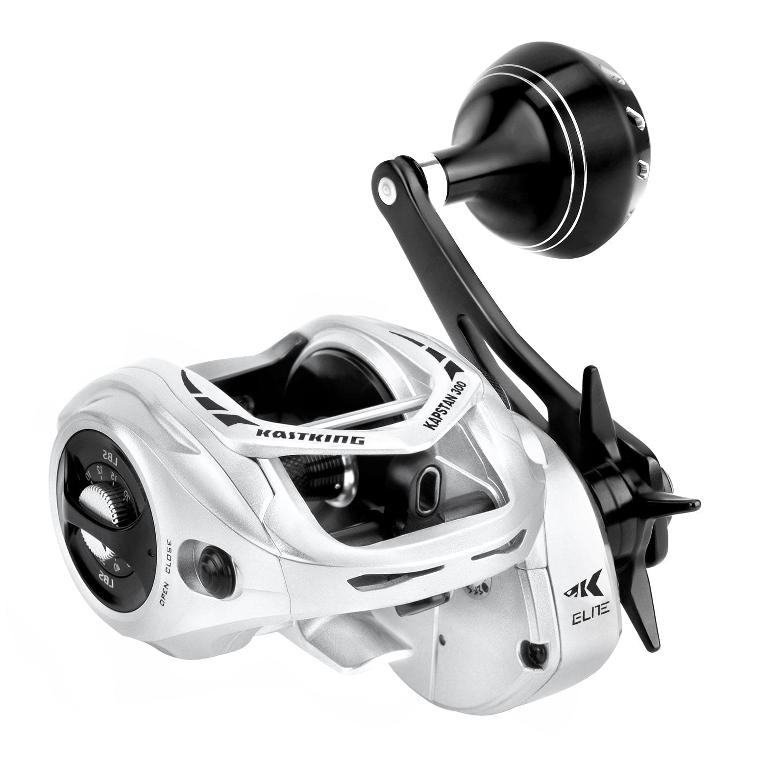 KastKing Kapstan Elite 300 Powerful Handle Baitcasting Reel 5.4:1 / Right Handed KastKing Kapstan Elite 300 Powerful Handle Baitcasting Reel 5.4:1 / Right Handed