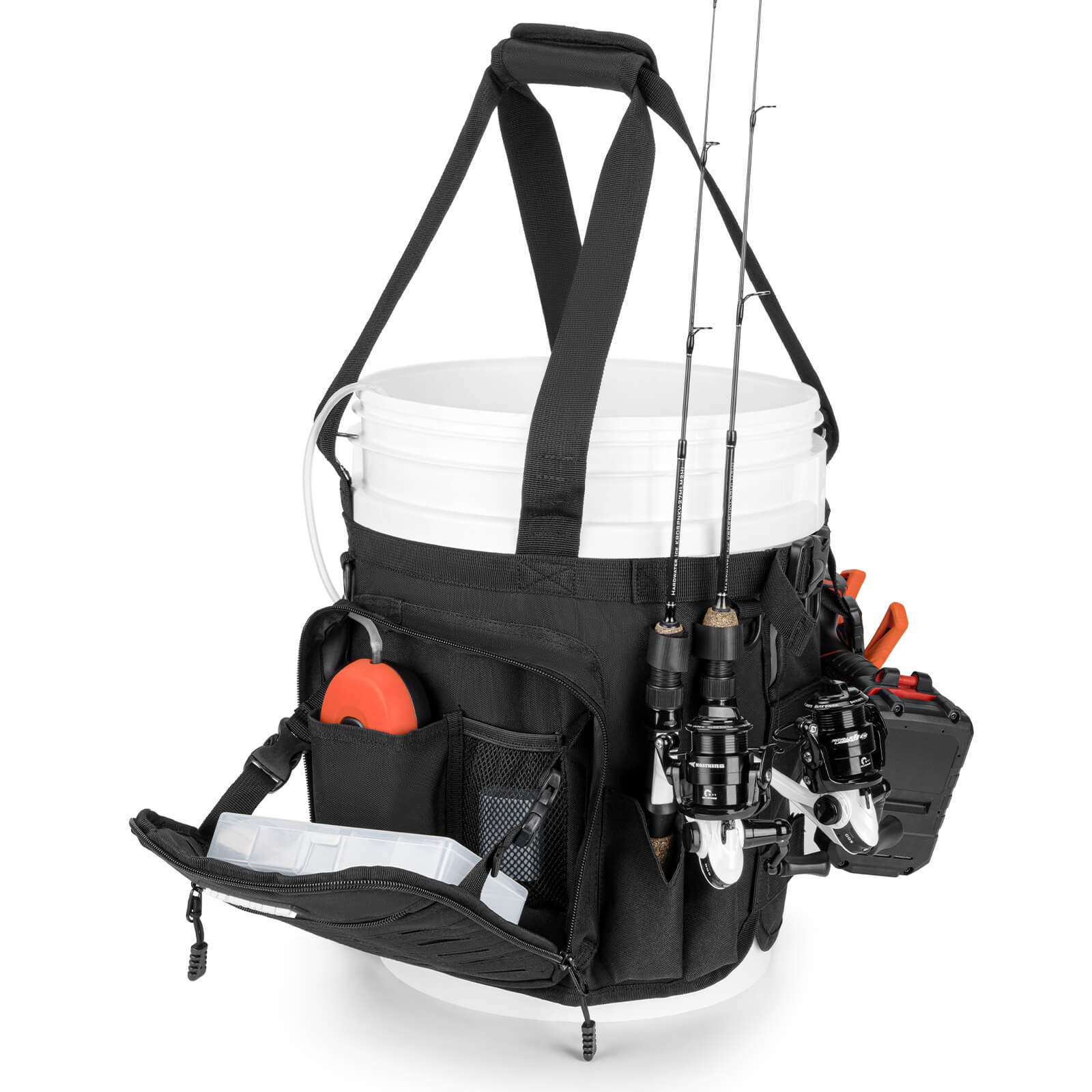 KastKing Karryall Fishing Bucket Organizer for 5 Gallon Bucket KastKing Karryall Fishing Bucket Organizer for 5 Gallon Bucket