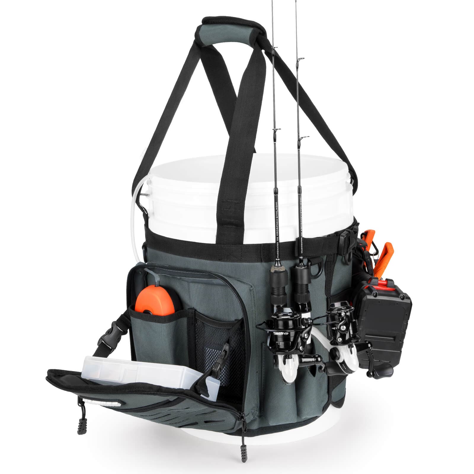 KastKing Karryall Fishing Bucket Organizer for 5 Gallon Bucket KastKing Karryall Fishing Bucket Organizer for 5 Gallon Bucket