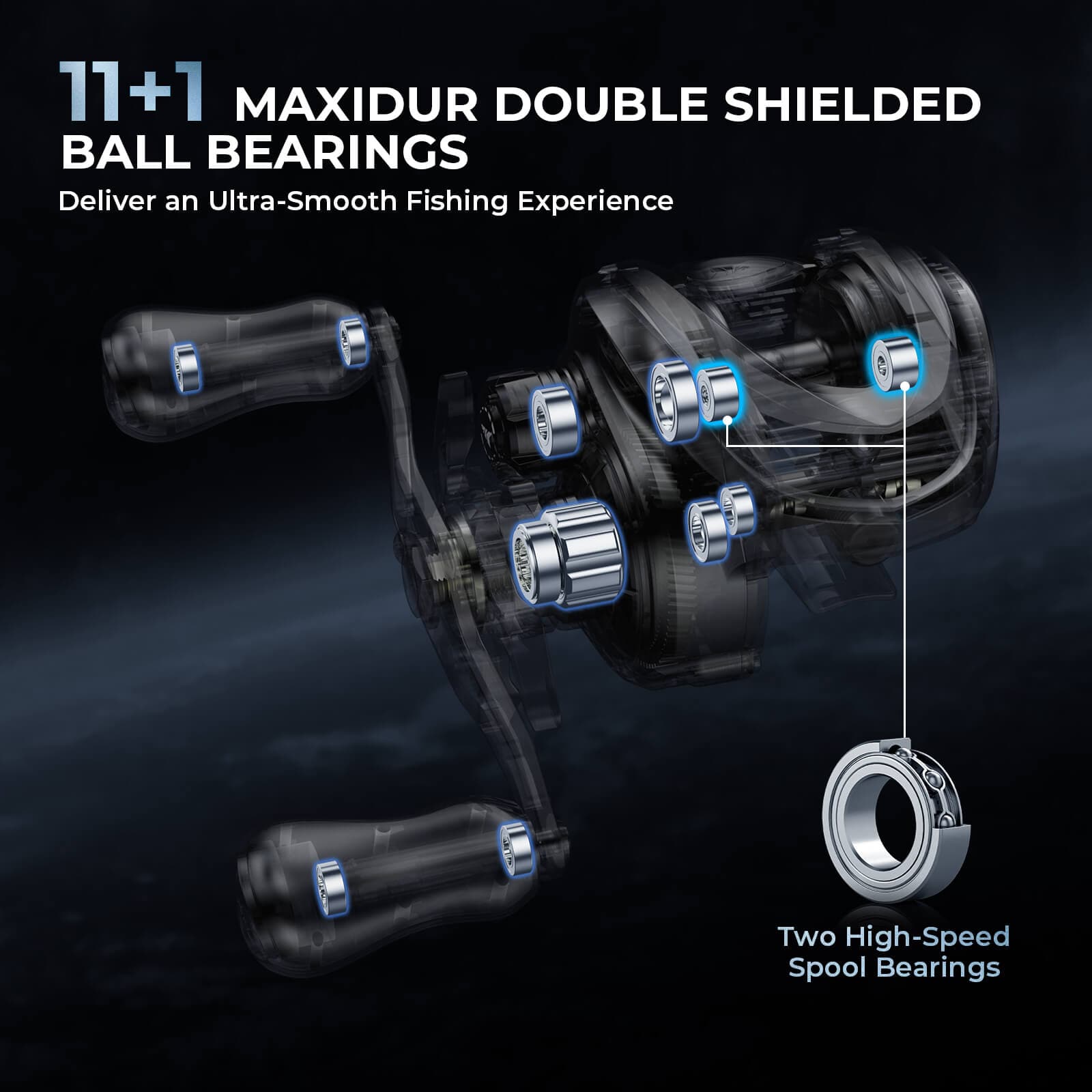 KastKing Al-Ti Elite Baitcasting Reel | KastKing ALTI Baitcaster Reel KastKing Al-Ti Elite Baitcasting Reel | KastKing ALTI Baitcaster Reel