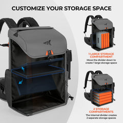 KastKing All Weather Fishing Tackle Backpack