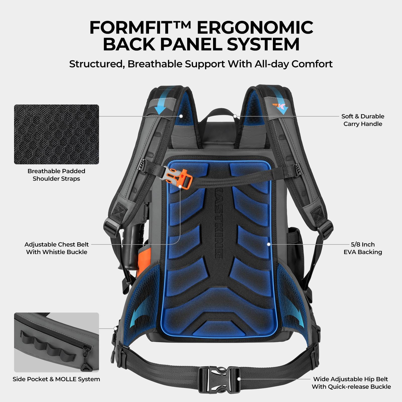 KastKing All Weather Fishing Tackle Backpack