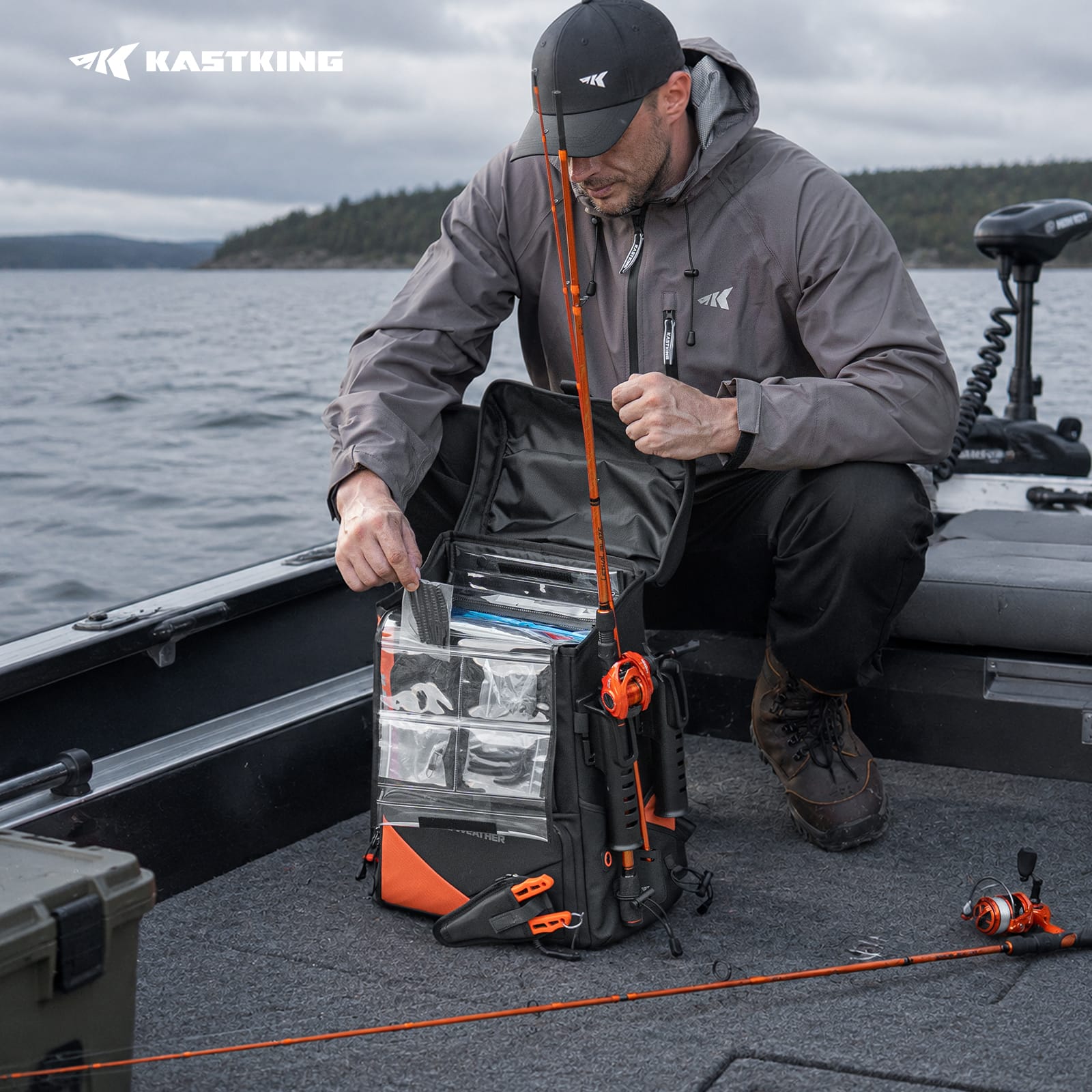 KastKing All Weather Fishing Tackle Backpack