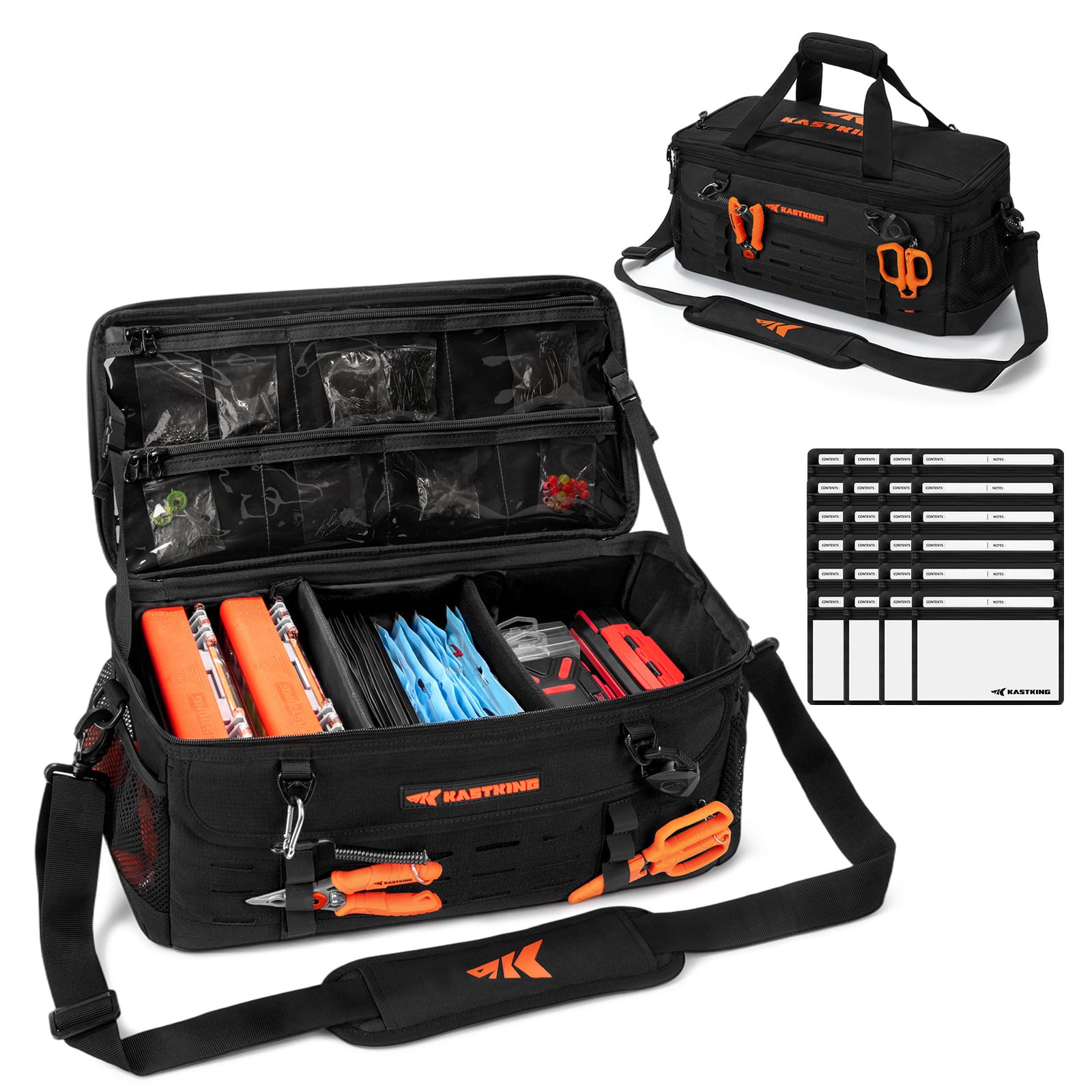 KastKing Bait Boss Extra-Large Soft Plastic Fishing Tackle Bag