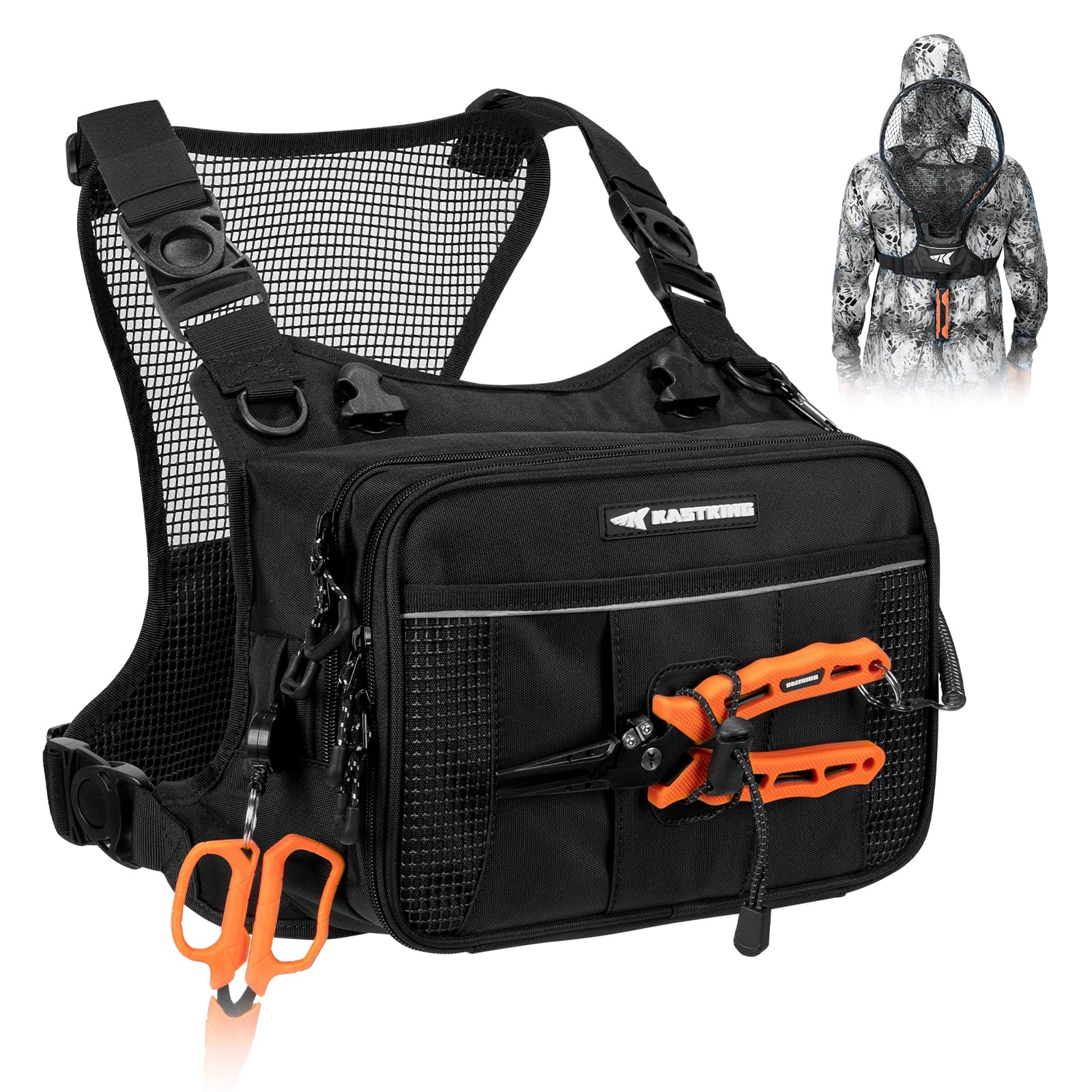 KastKing BaitSpace Fishing Chest Pack