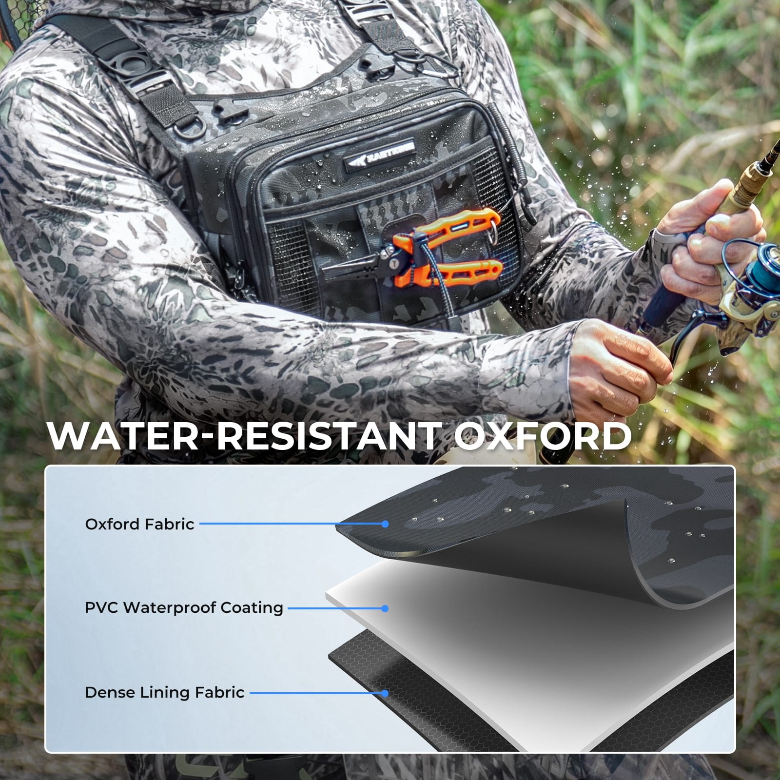 KastKing BaitSpace Fishing Chest Pack
