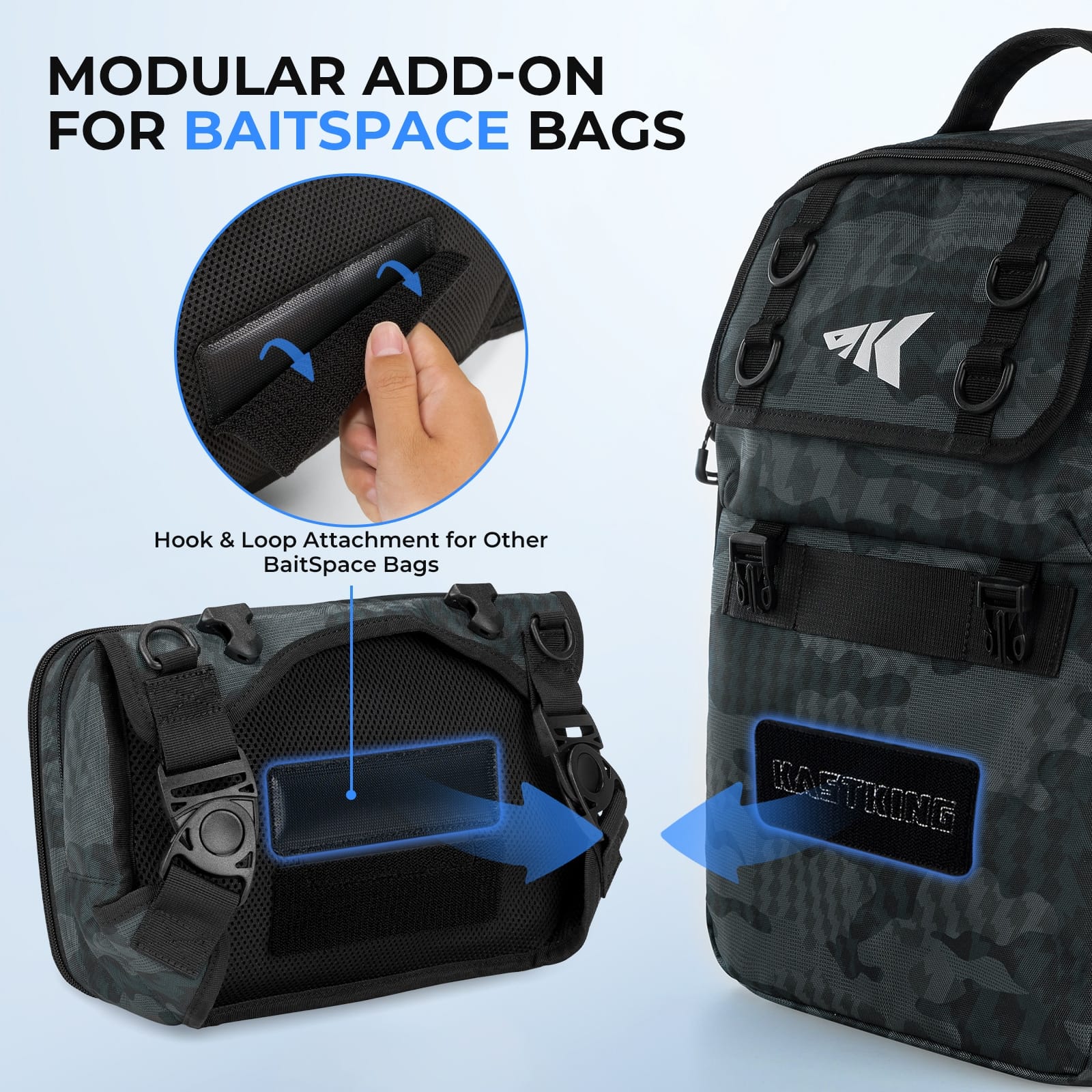 KastKing BaitSpace Fishing Chest Pack