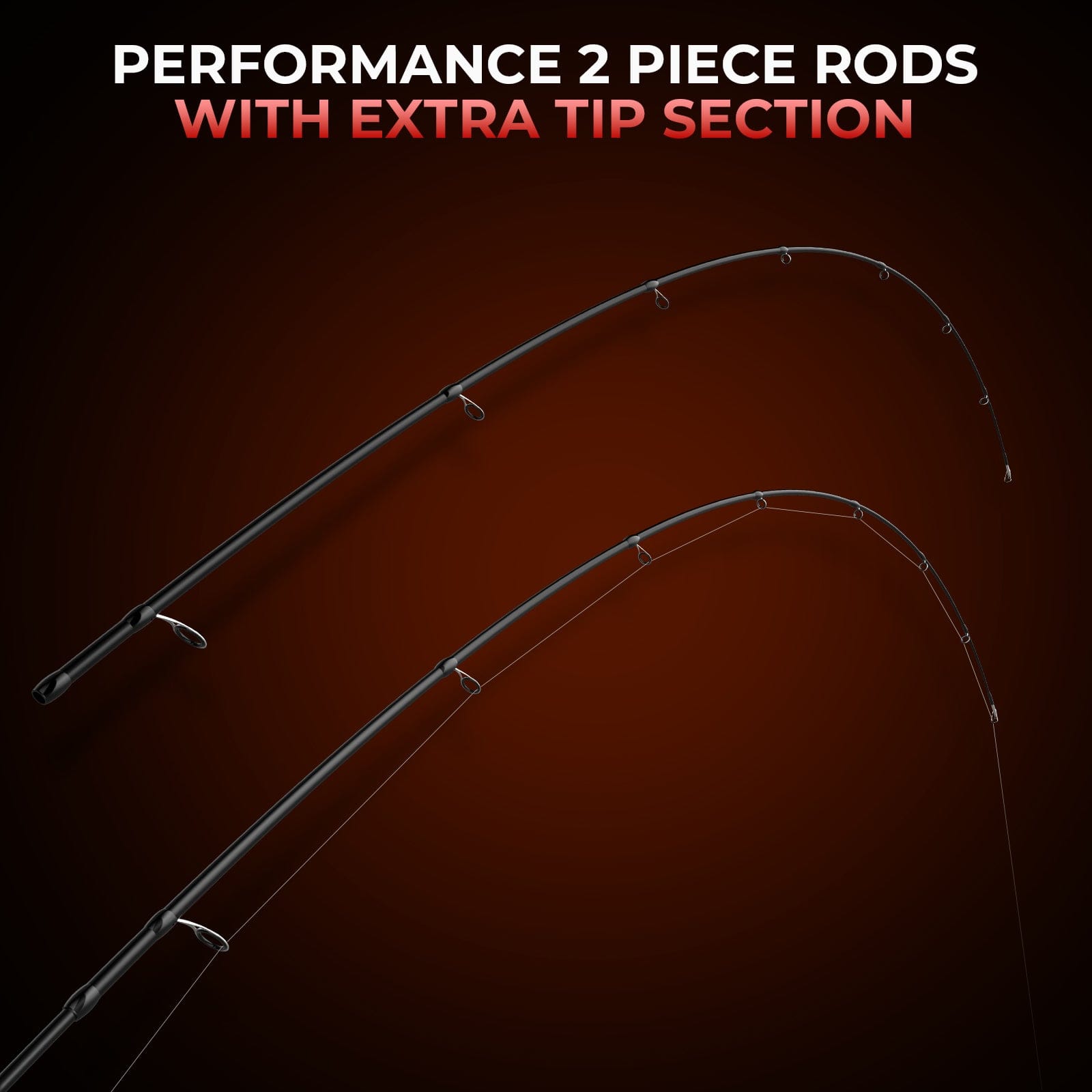 KastKing Brutus Twin-Tip Spinning Rod