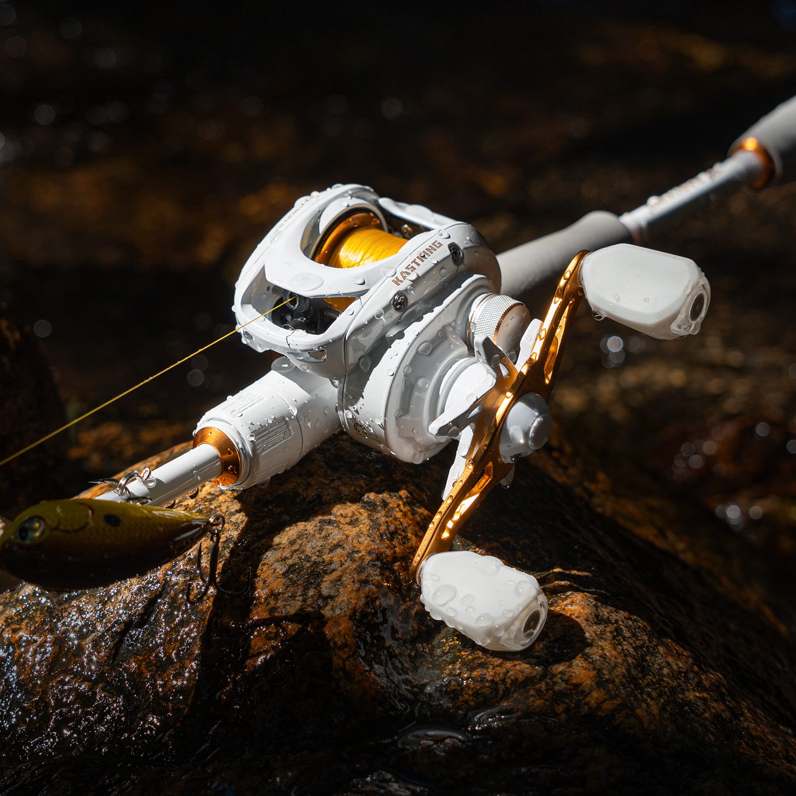 KastKing Centron Glevo Twin-Tip Baitcaster Rod and Reel Combo