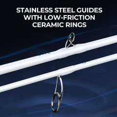 KastKing Centron Lite Travel Baitcaster Fishing Rod and Reel Combo