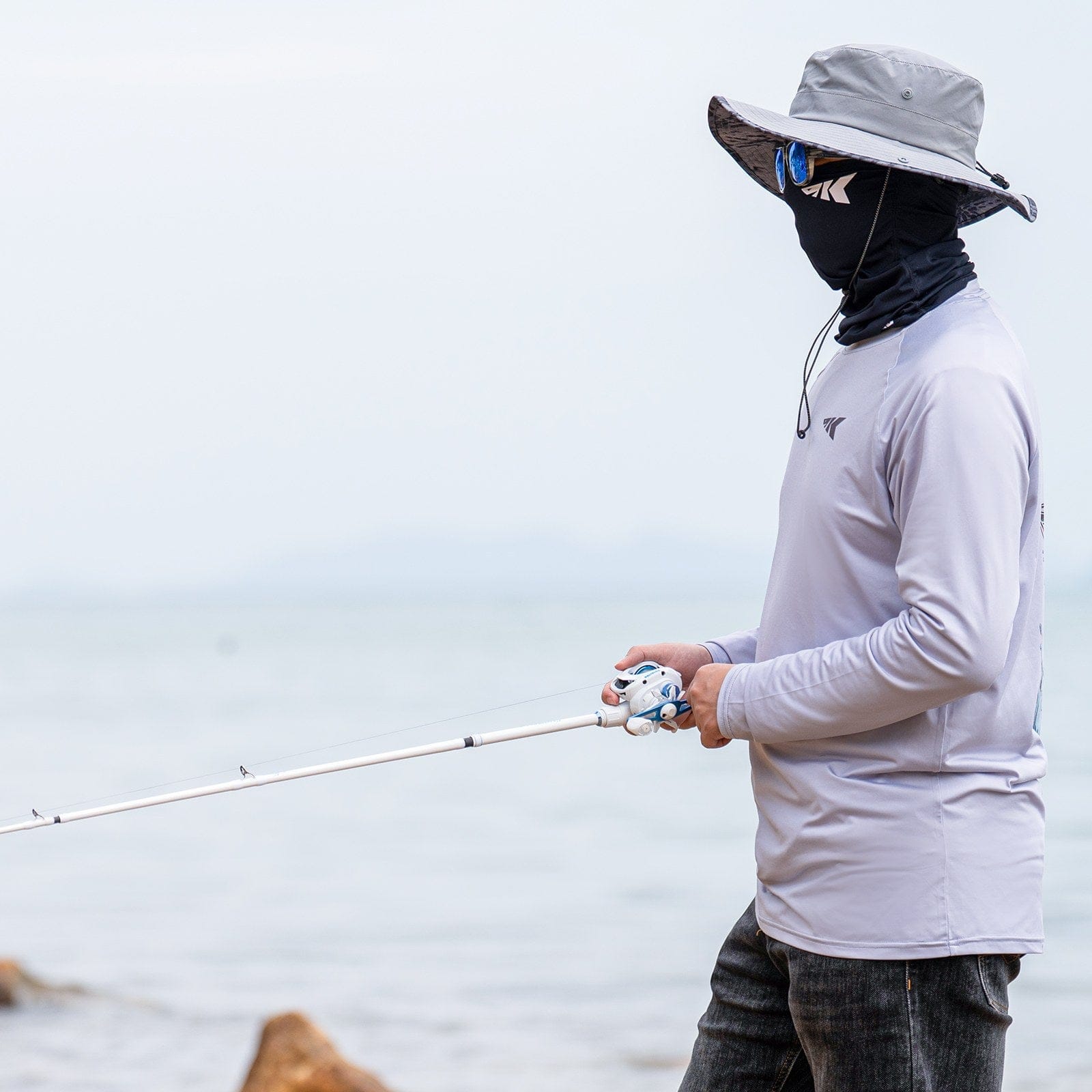 KastKing Centron Lite Travel Baitcaster Fishing Rod and Reel Combo