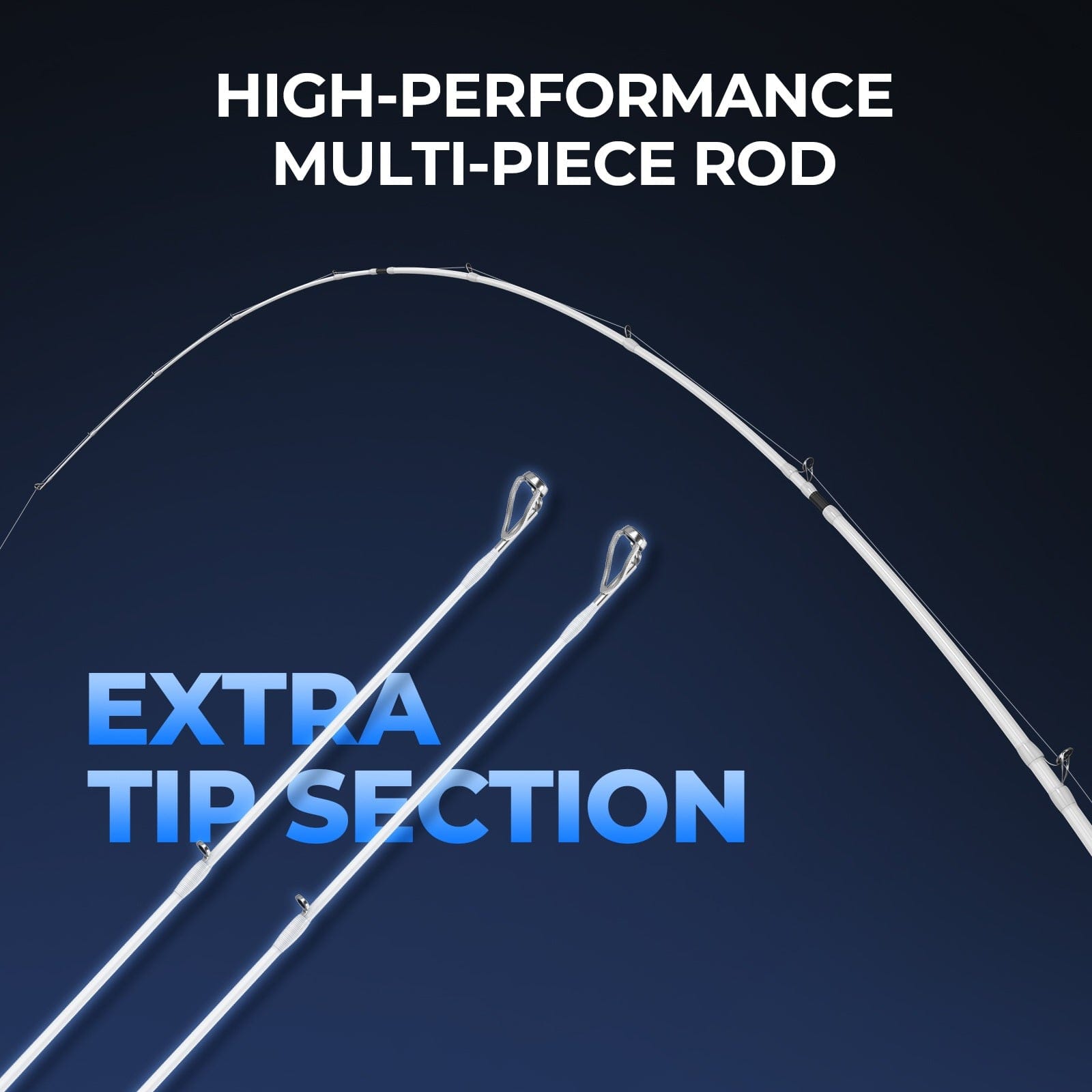 KastKing Centron Lite Travel Baitcaster Fishing Rod and Reel Combo