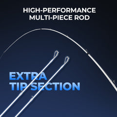 KastKing Centron Lite Travel Baitcaster Fishing Rod and Reel Combo