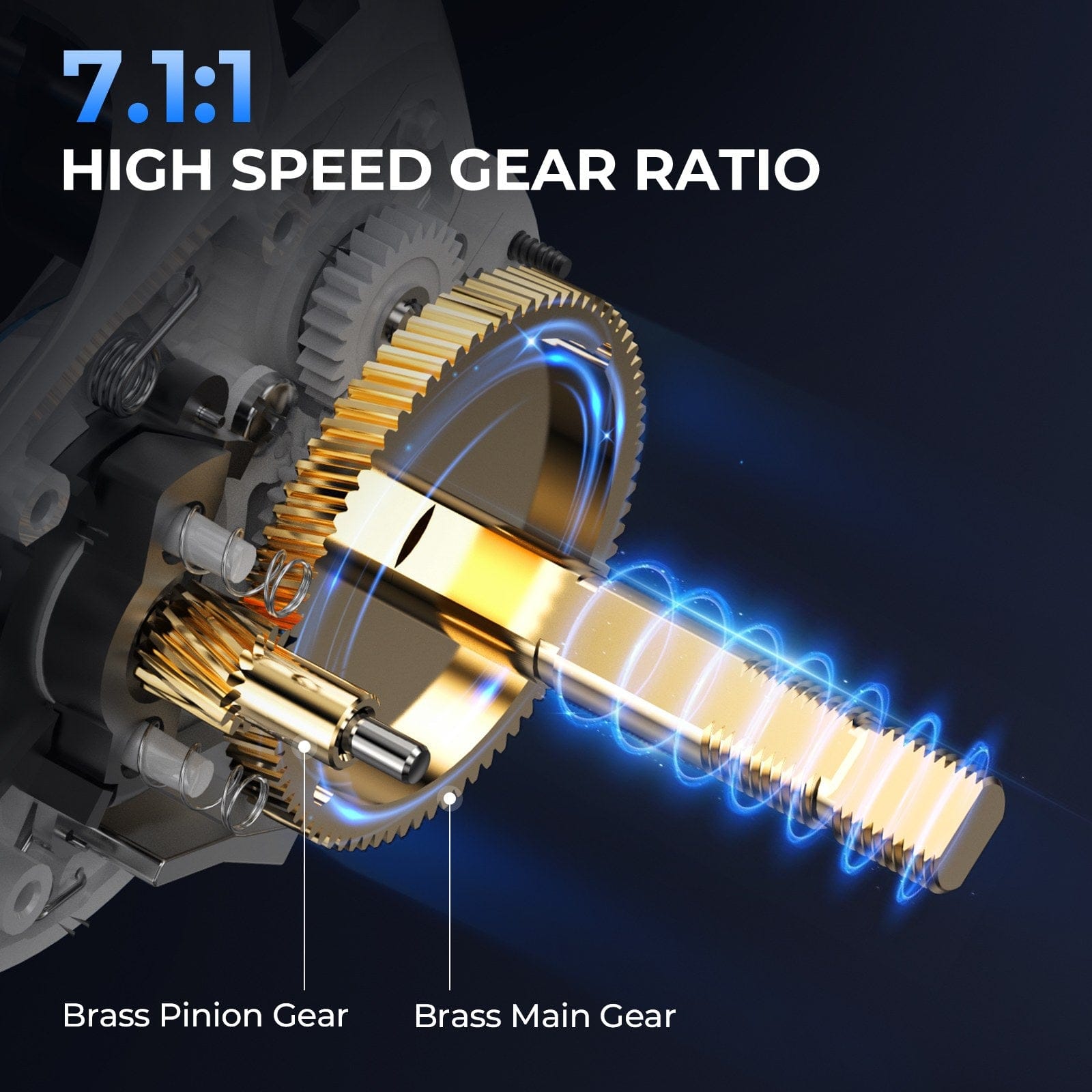 KastKing Centron Lite Travel Baitcaster Fishing Rod and Reel Combo