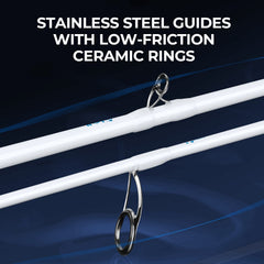 KastKing Centron Lite Travel Casting Rods with Extra Tip