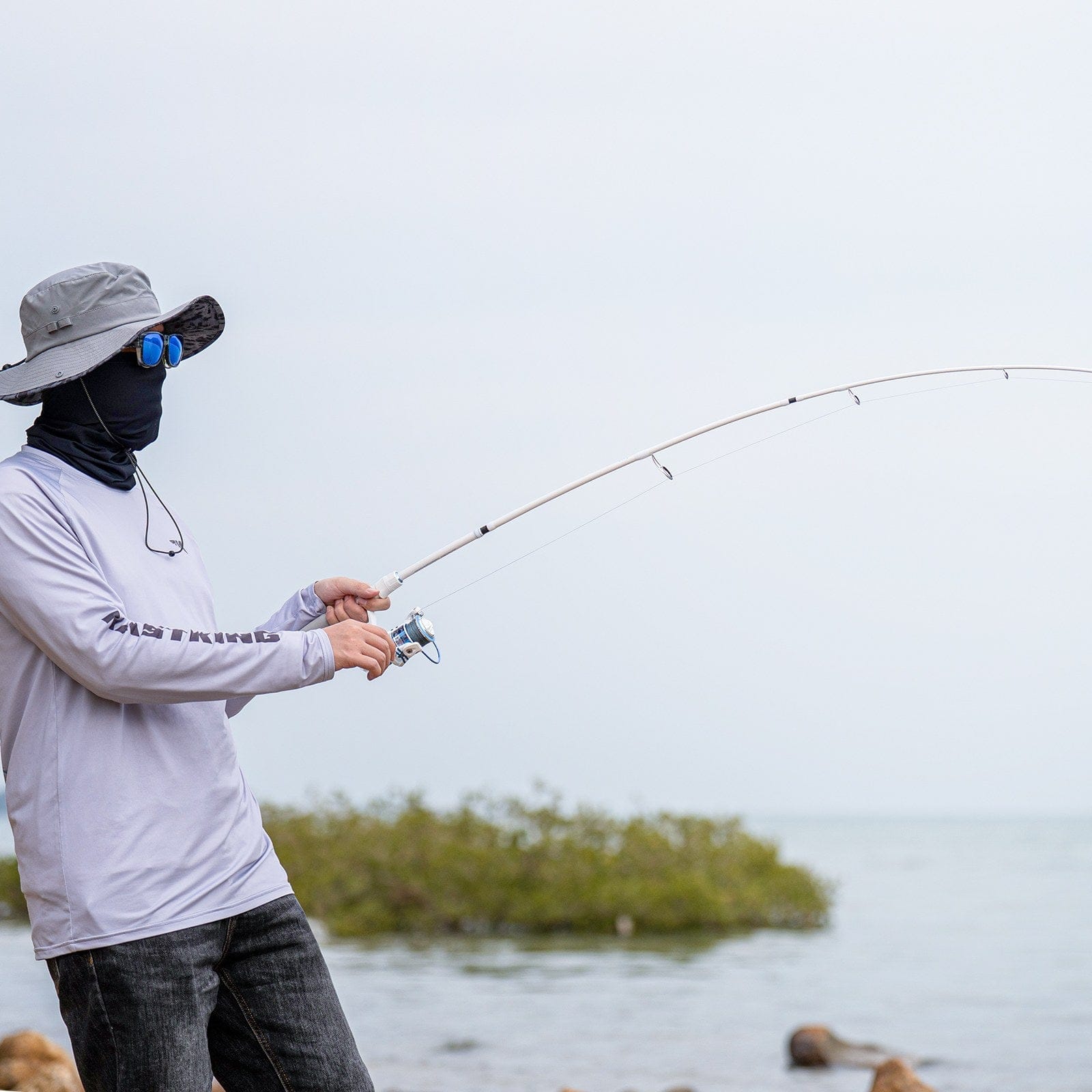 KastKing Centron Lite Travel Spinning Fishing Rod and Reel Combo