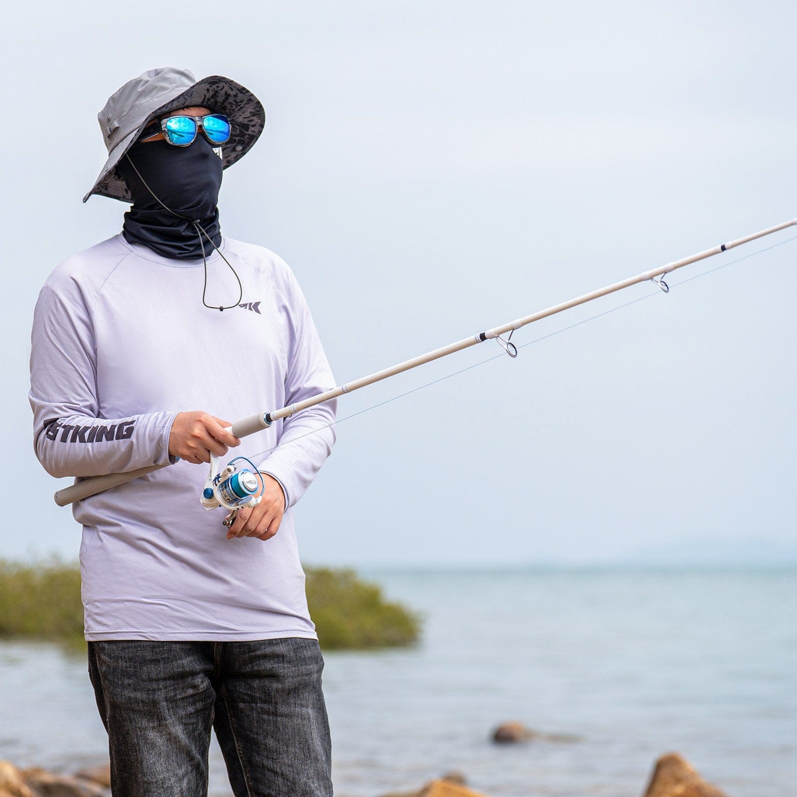 backpacking fishing rod and reel combos KastKing Centron Lite Travel Spinning Fishing Rod and Reel Combo