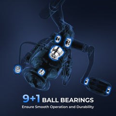 KastKing Centron Lite Travel Spinning Fishing Rod and Reel Combo