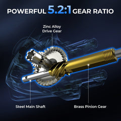 KastKing Centron Lite Travel Spinning Fishing Rod and Reel Combo