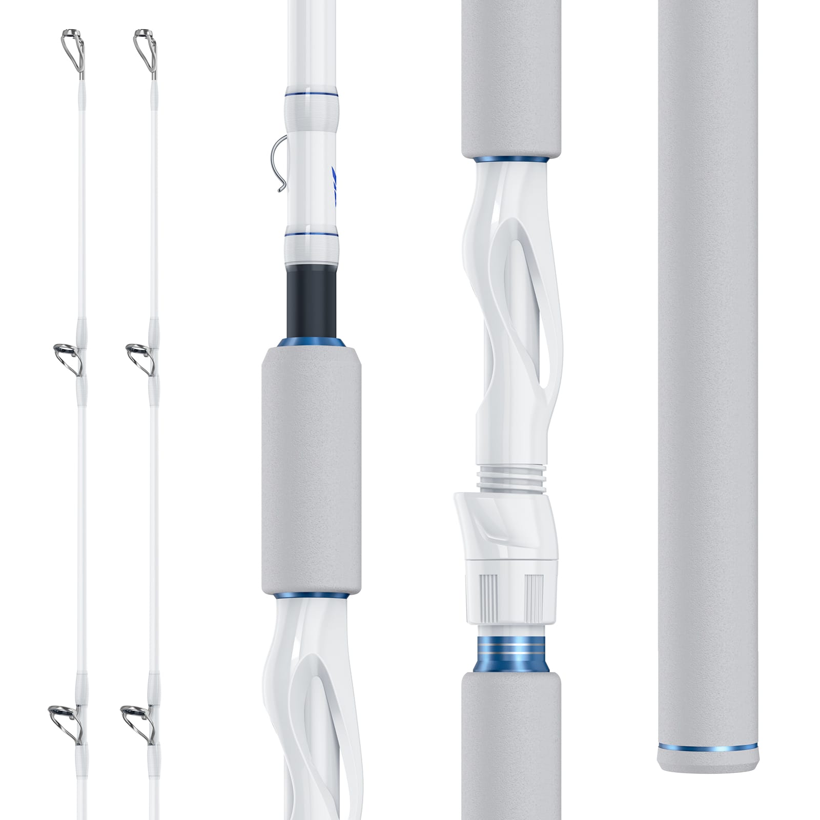 KastKing Centron Lite Travel Spinning Rods with Extra Tip