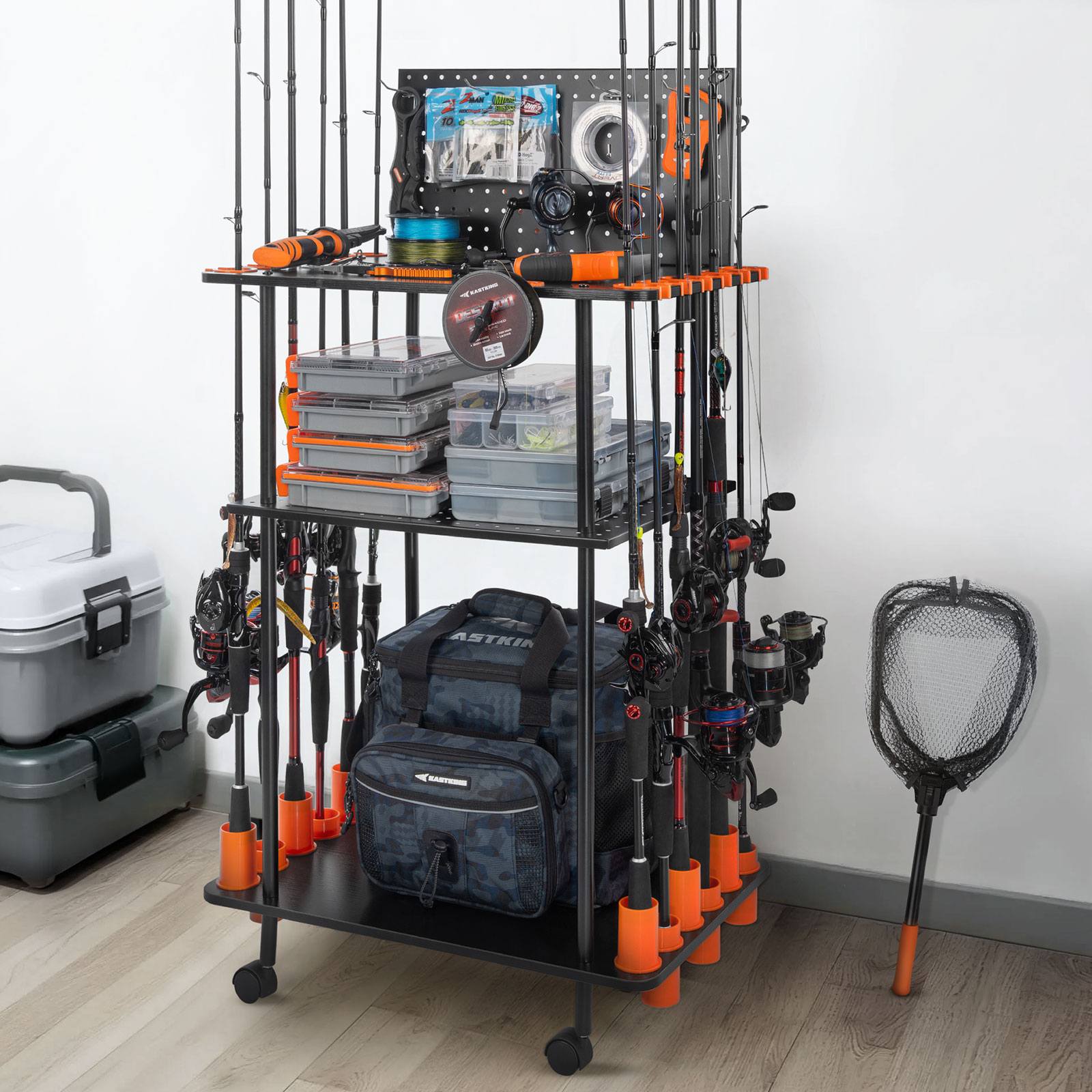 KastKing Gear Trolley Rod Rack